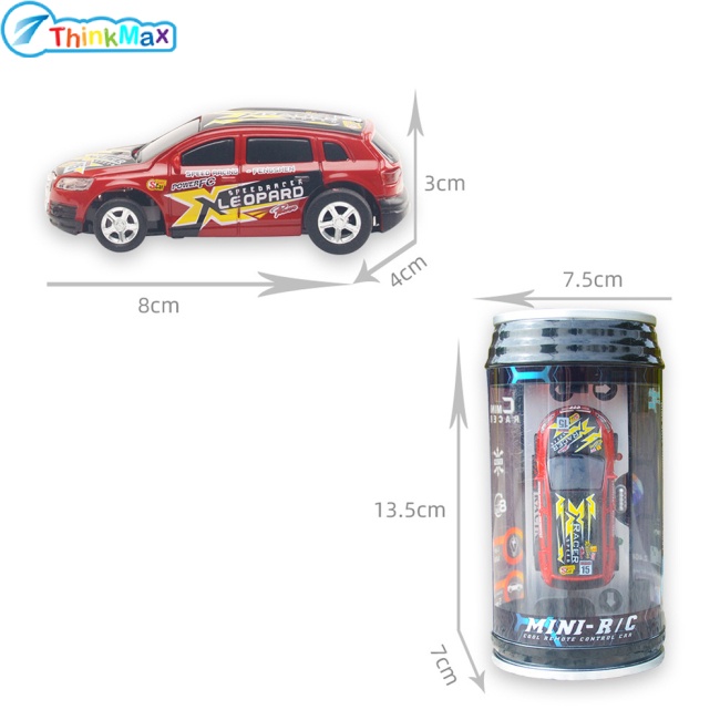Thinkmax Mô Hình Xe Hơi Đua Điều Khiển Từ Xa 2.4g Mini 1: 64