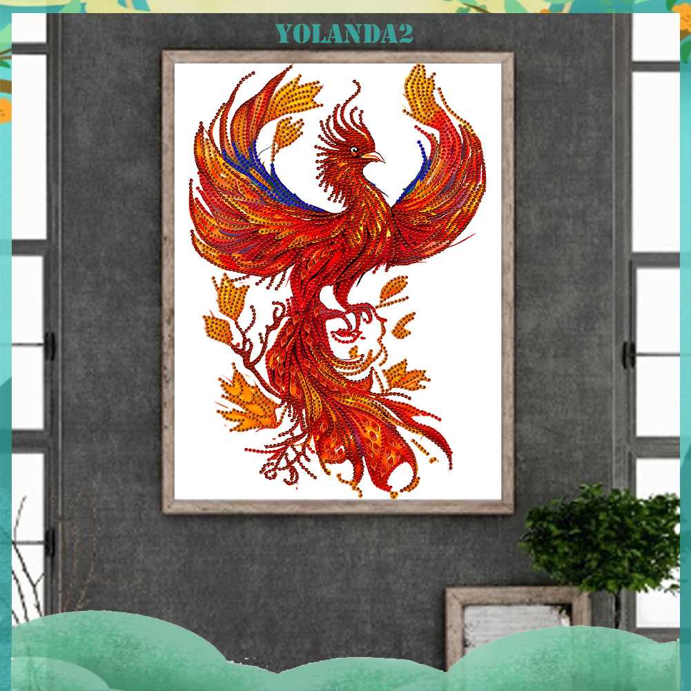 Bộ Tranh Đính Đá 5D Họa Tiết Động Vật Độc Đáo DIY Dùng Trang Trí Nhà Cửa