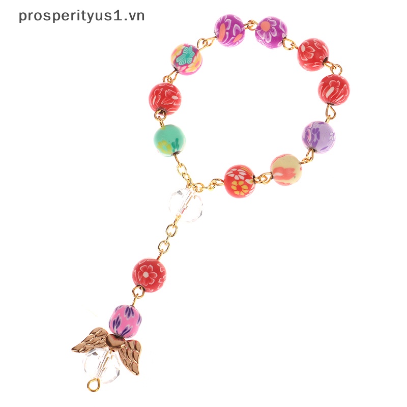[prosperityus1] Mặt Dây Chuyền Xỏ Ngón Tay Baptist Phụ Kiện Vòng Tay Chuỗi Hạt Rosary Cho Đạo Giáo