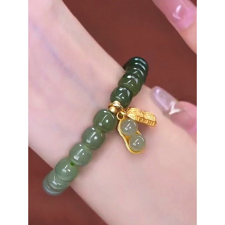 Vòng Tay Vàng 18k May Mắn Màu Gradient Thời Trang