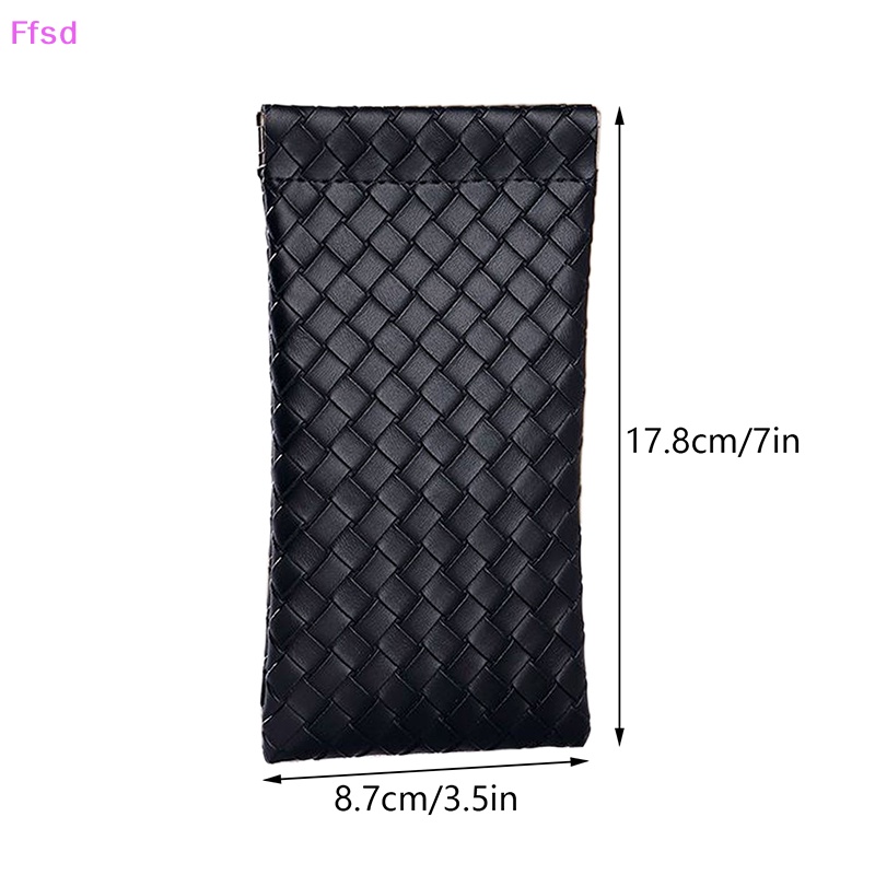 1 Túi Da PU Đựng Mắt Kính Chống Thấm Nước Tiện Dụng