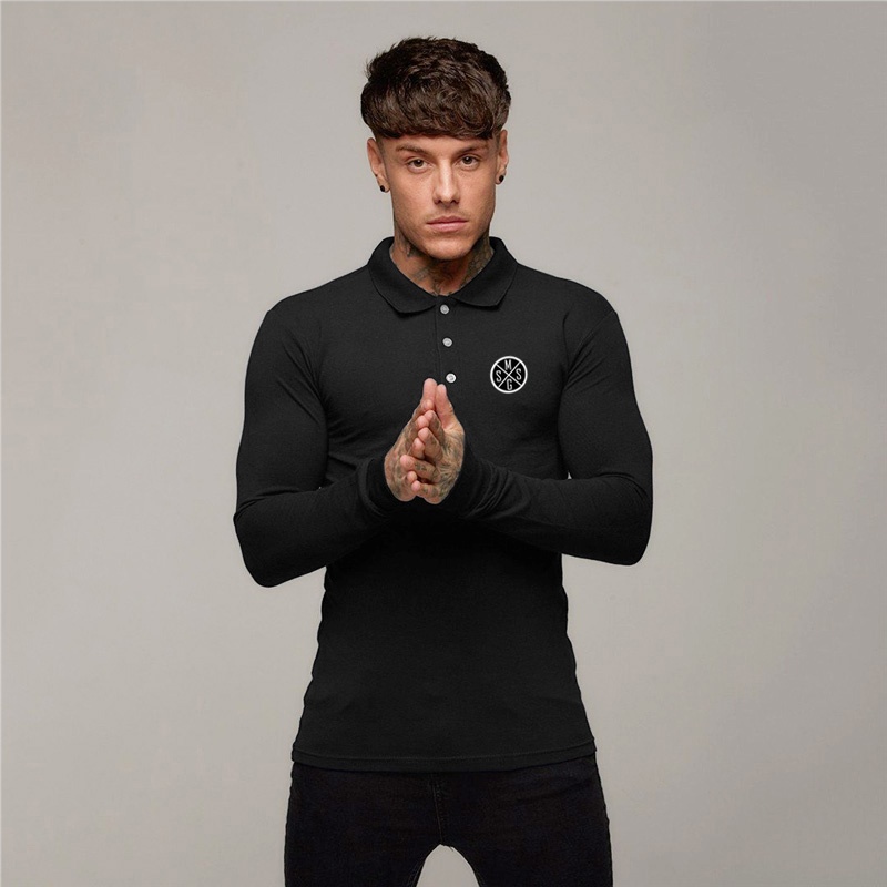 Áo Thun Polo Tay Dài Phong Cách Doanh Nhân Thời Trang 2023