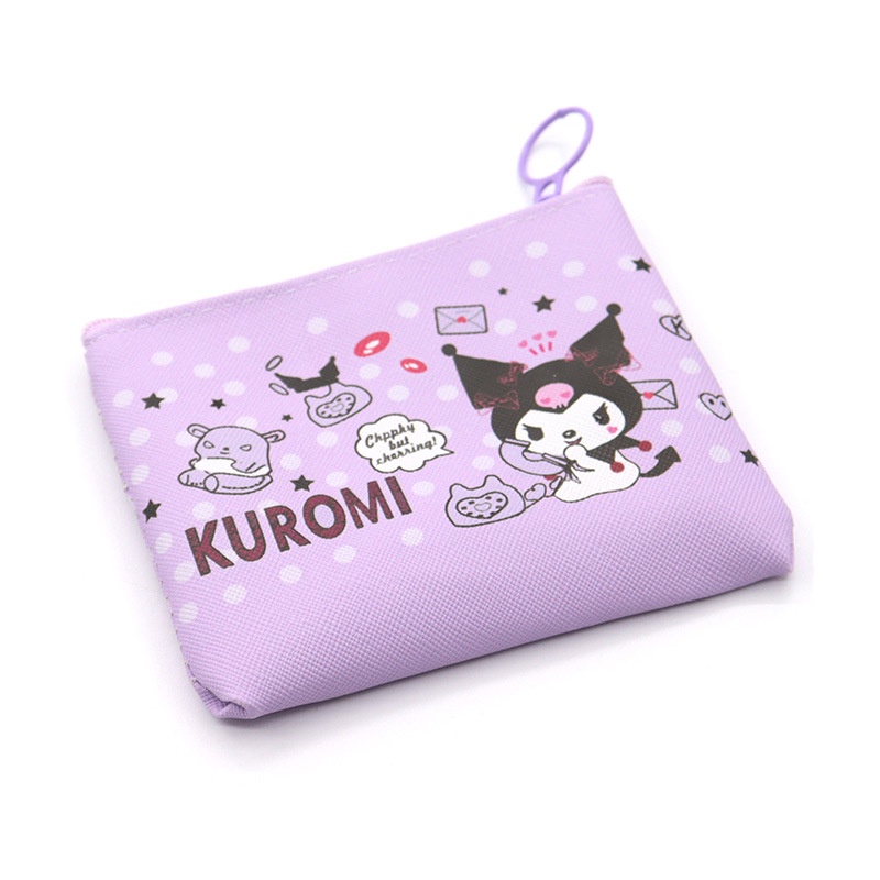 Ví Sanrio. Hộp Đựng Bút Chì. Kuromi