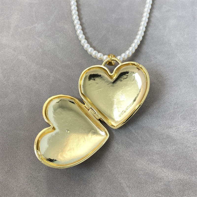 Dây Đeo Vai Dáng Dài Đính Hạt Hình Trái Tim Xinh Xắn