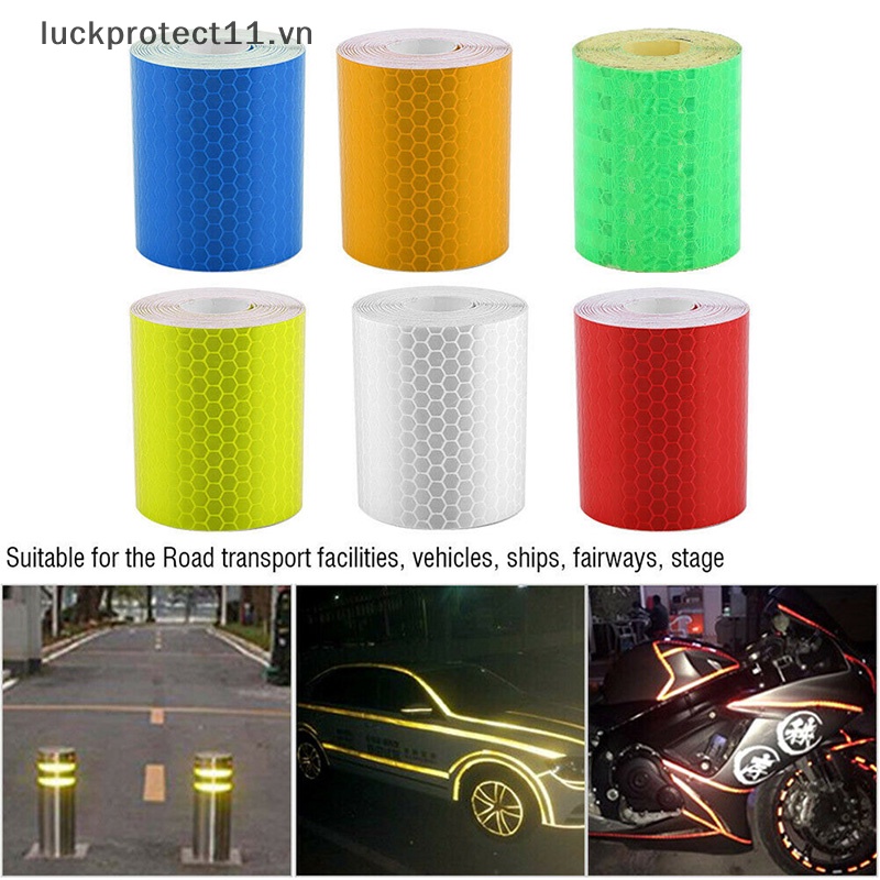 # Dây Cáp 3C &amp; NEW 3C # Cuộn Băng Keo Phản Quang Tự Dính 1m * 5cm Cảnh Báo An Toàn Cho Xe Hơi / Xe Tải