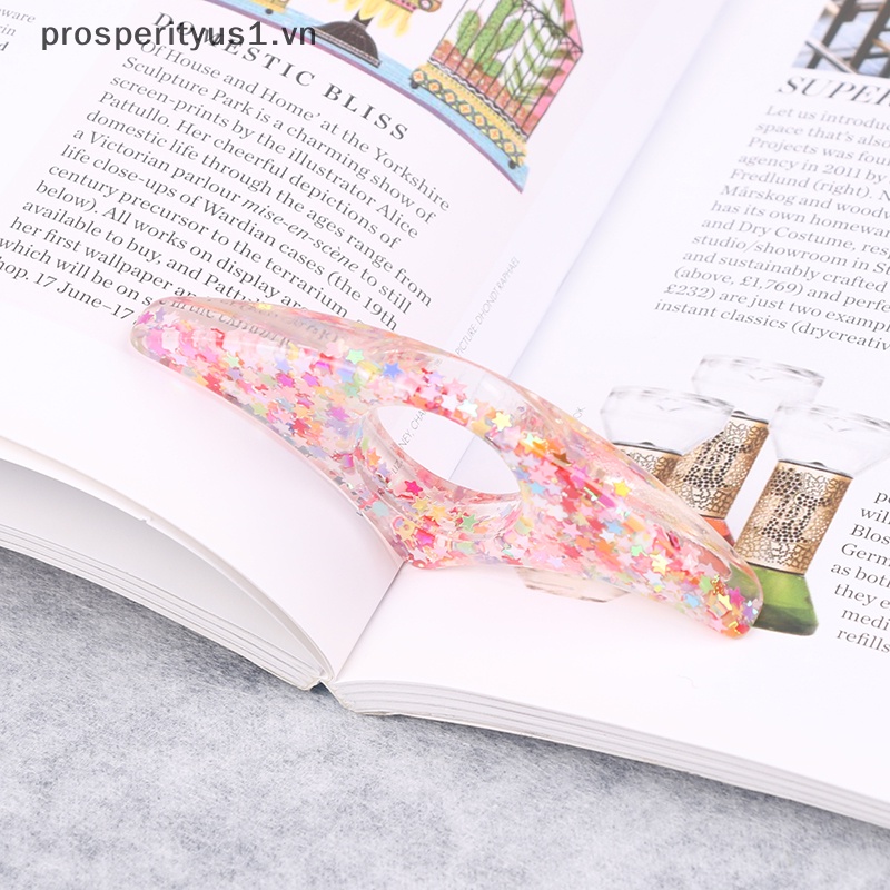 1 [prosperityus1] 1 Giá Đỡ Sách Hỗ Trợ Đánh Dấu Trang Sách Tiện Lợi [VN]