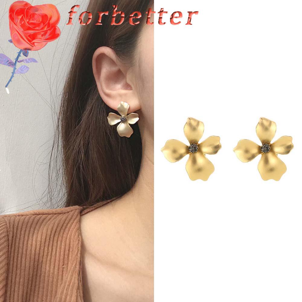 Khuyên Tai Hình Hoa Phong Cách Hàn Quốc Thời Trang Cho Nữ