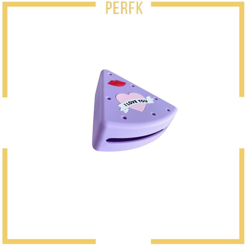 Hộp Đựng Mút Trang Điểm Hình Tam Giác Mềm Mại Chống Bụi Tiện Dụng Mang Theo Du Lịch