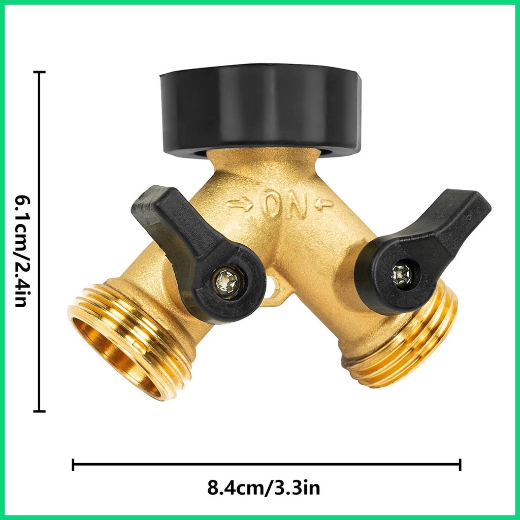 Đầu Chia Vòi Nước Hình Chữ Y 2 Đầu Nối Ống Dẫn Khí Cho jiwvn