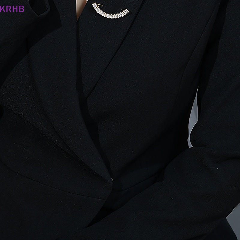 1 Trâm Cài Áo Kim Loại Hình Chữ V Thời Trang Mới