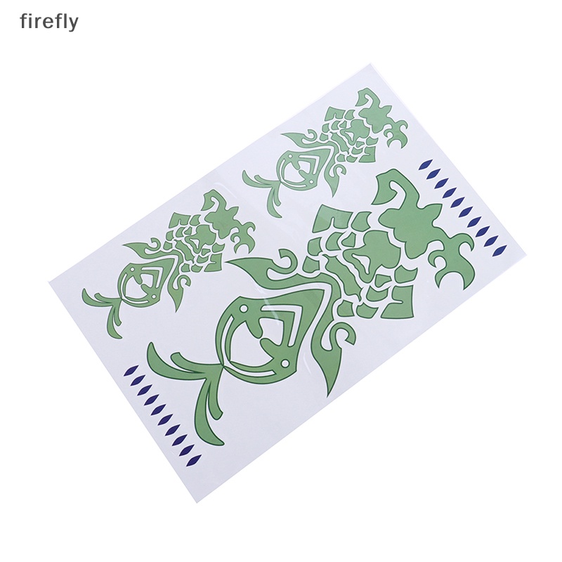 Miếng Dán Hình Xăm Anime GenshinImpact Chống Nước Dùng Hóa Trang Tiệc Tùng