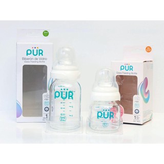 Pure nature - bình sữa thủy tinh pur