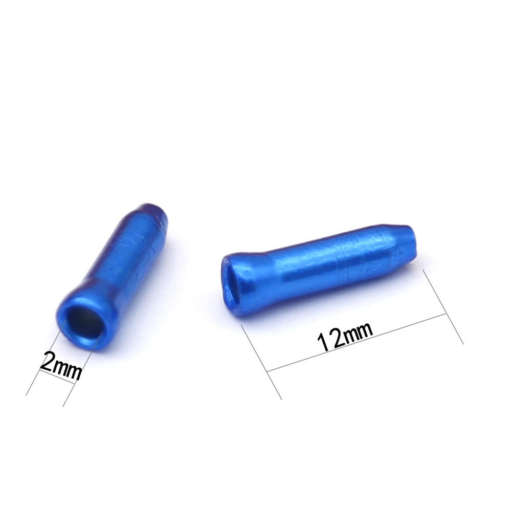 50 Đầu Bọc Dây Cáp Xe Đạp Bằng Nhôm