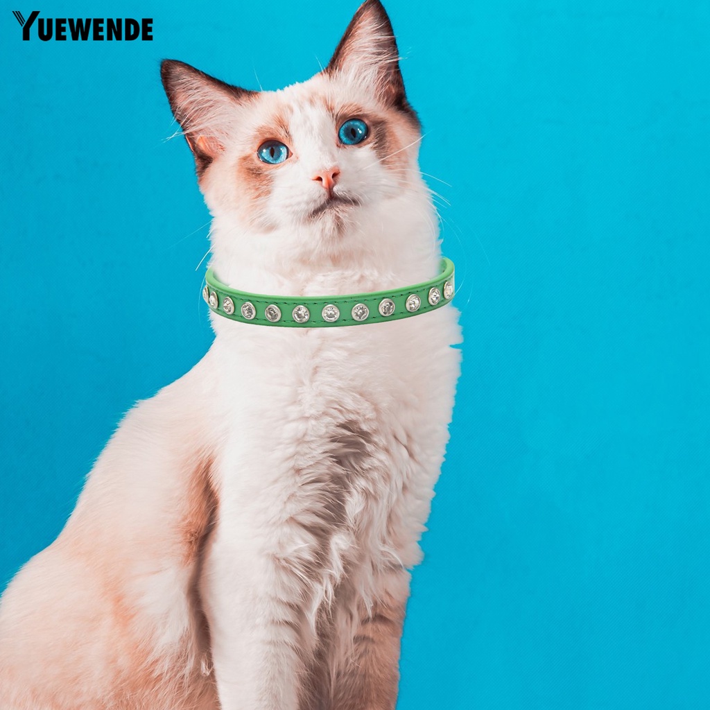 Vòng Cổ Giả Da Co Dãn Xinh Xắn Cho Mèo Cưng