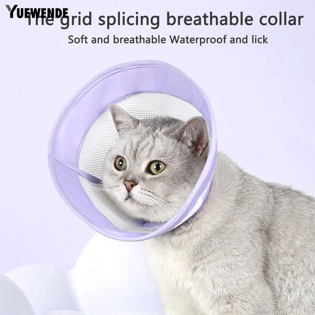 Vòng Cổ Cotton Mềm Mại Thoáng Khí Chống Trầy Xước Cho Thú Cưng