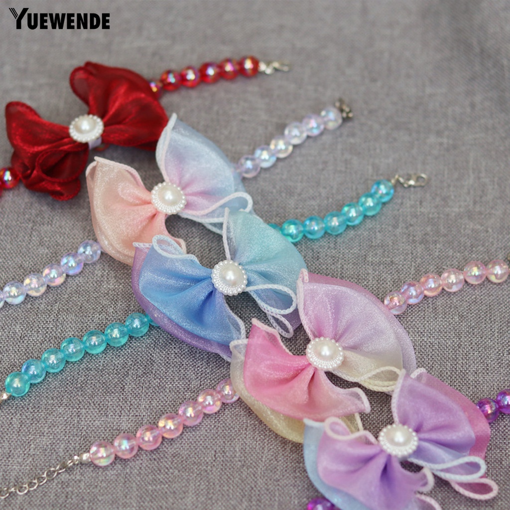 Vòng Cổ Thắt Nơ Xinh Xắn Cho Thú Cưng