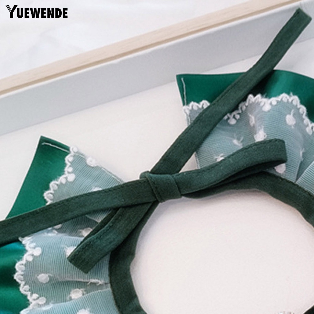 Yếm Ăn Mềm Mại Kết Cấu Ren Cổ Điển Dành Cho Thú Cưng YQ.E