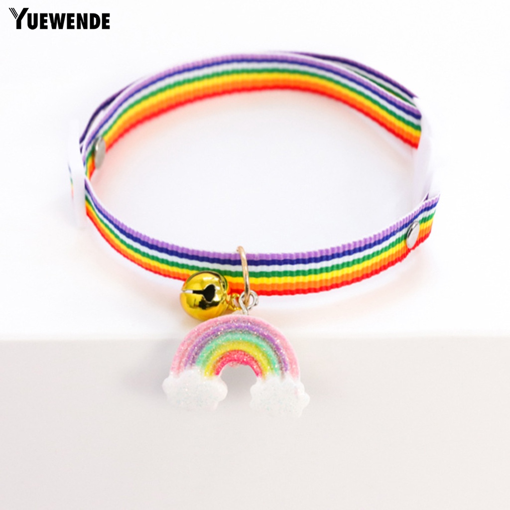 Vòng Cổ Cầu Vồng YQ.E Có Thể Điều Chỉnh Cho Thú Cưng
