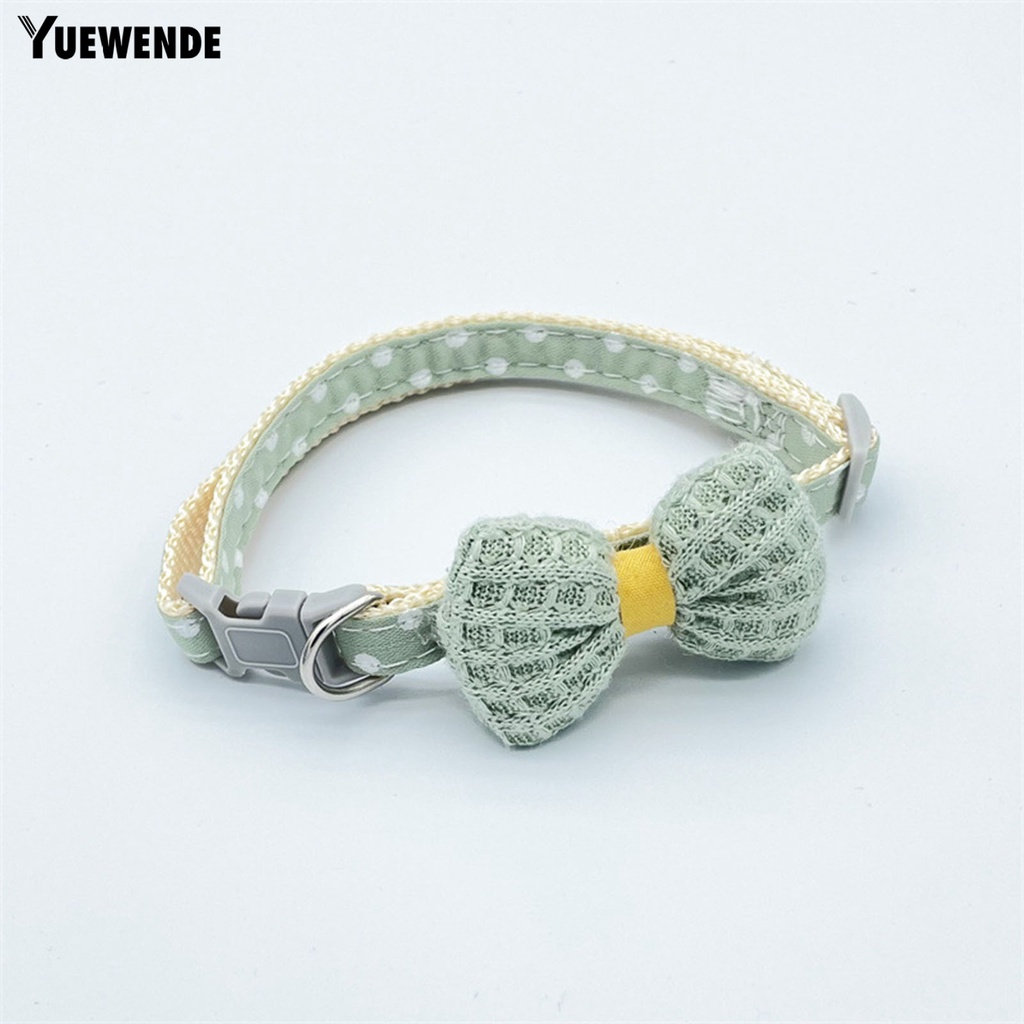 Vòng Cổ Polyester Dễ Thương Bắt Nơ Có Thể Điều Chỉnh Dành Cho Thú Cưng Cỡ Nhỏ / Vừa