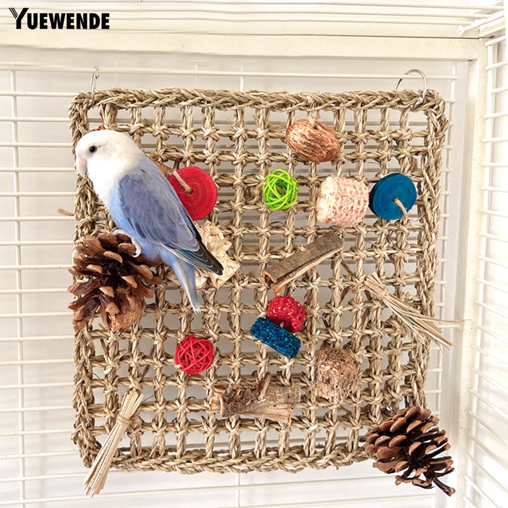 Đồ Chơi Chất Liệu Tự Nhiên Mài Răng Cho Chim Vẹt