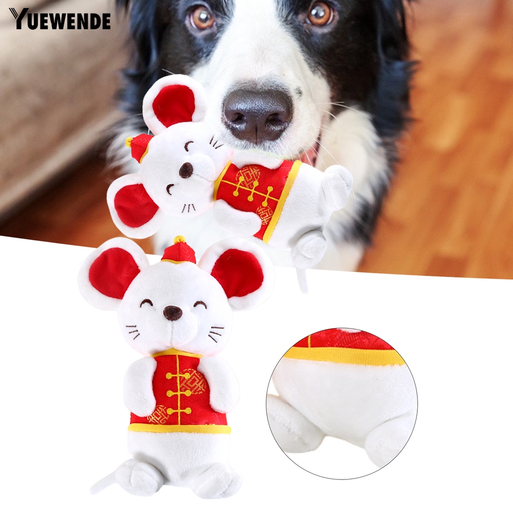 Chuột Nhồi Bông YQ.E Hoạt Hình Chống Cắn Vui Nhộn Cho Mèo Cưng