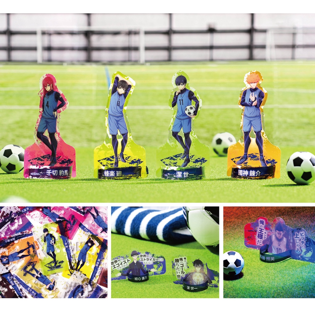 Pack card nhân phẩm standee Blue Lock chính hãng - thẻ Blue Lock