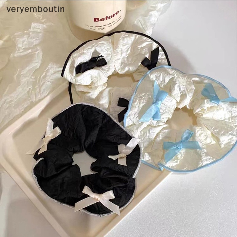 Dây Buộc Tóc Chất Liệu Da Độ Co Giãn Cao Phong Cách Hàn Quốc