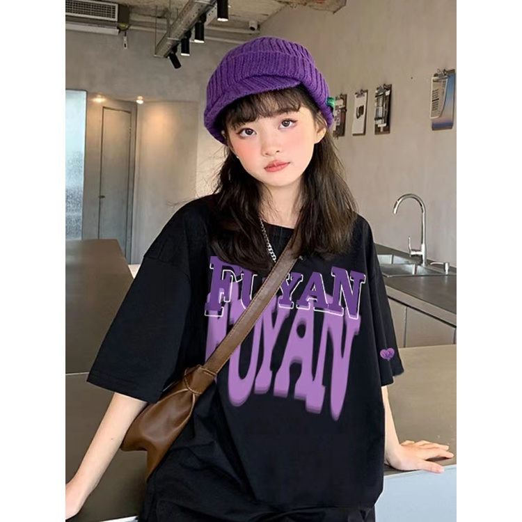 Áo Thun Baby Tee 100% Cotton Tay Ngắn Dáng Rộng Unisex Cho Bé Từ 2-14 Tuổi