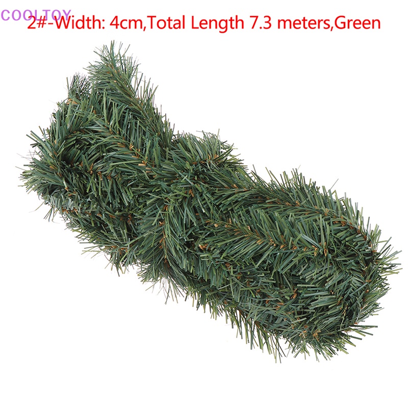 Cooltoy Dải Lá Thông Mini 7.3M Trang Trí Giáng Sinh