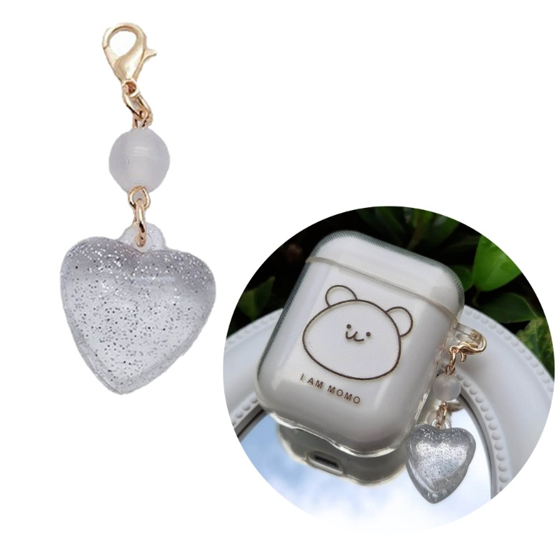 Dây Khóa Kéo Hình Trái Tim Thắt Nơ Phong Cách Harajuku