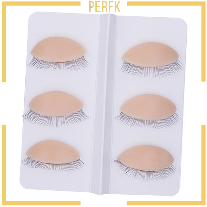 Set 6 Miếng Dán Kích Mí Giả Có Thể Tháo Rời Hỗ Trợ Luyện Tập Trang Điểm Lông Mi