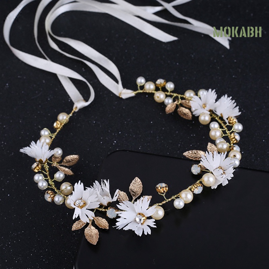 Băng Đô Hoa Bằng Vải Tổng Hợp Tinh Tế Đẹp Mắt Dành Cho Bạn Nữ