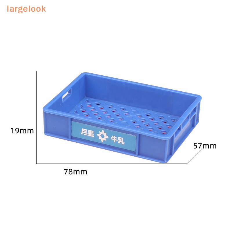 Mô Hình Giỏ Bánh Mì / Sữa Mini Để Bàn Trang Trí Nhà Búp Bê