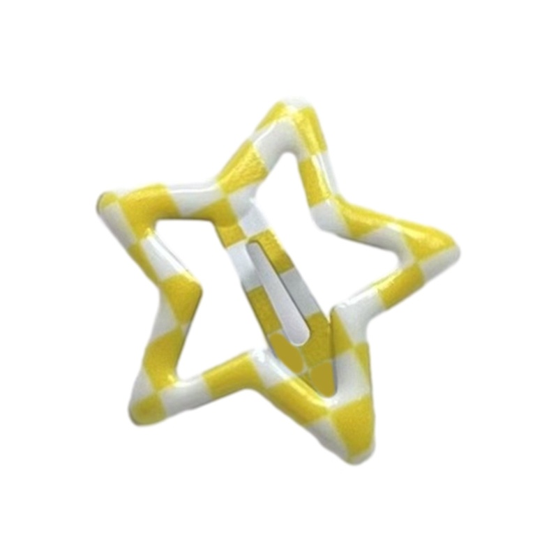 Kẹp Tóc Hình Ngôi Sao Phong Cách Harajuku Y2K