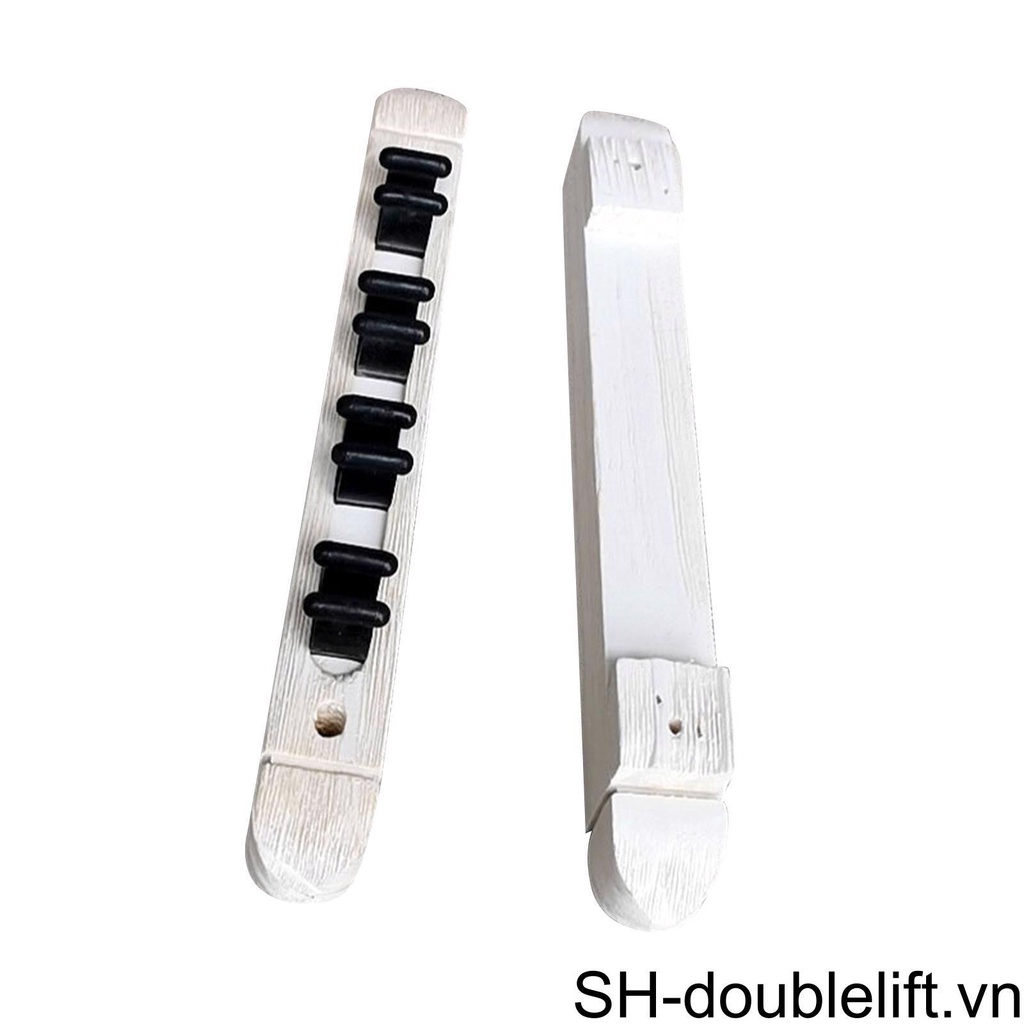 Set 2 Giá Đỡ Đầu Cơ Bida Bằng Gỗ Gắn Tường Tiện Lợi