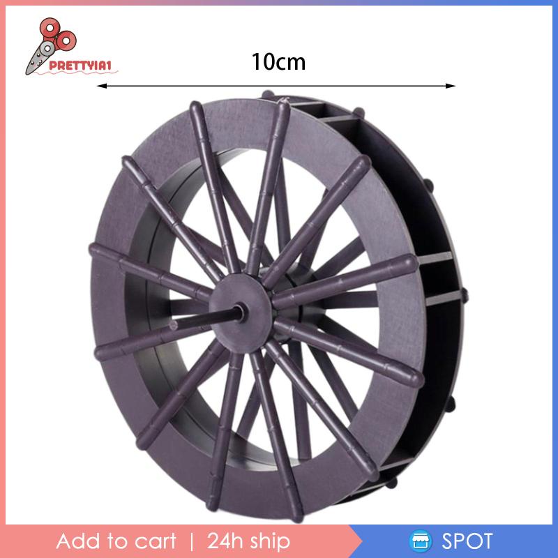 [Prettyia1] Mô Hình Bánh Xe Xoay Đài Phun Nước Phong Thủy Tự Làm