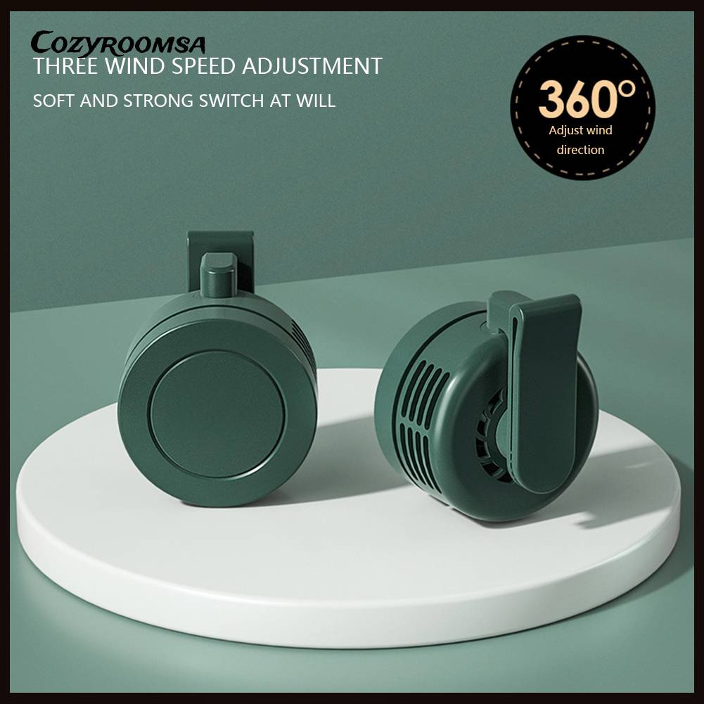 Quạt Làm Mát Sạc Cổng USB Dùng Cho Cắm Trại / Leo Núi / Câu Cá
