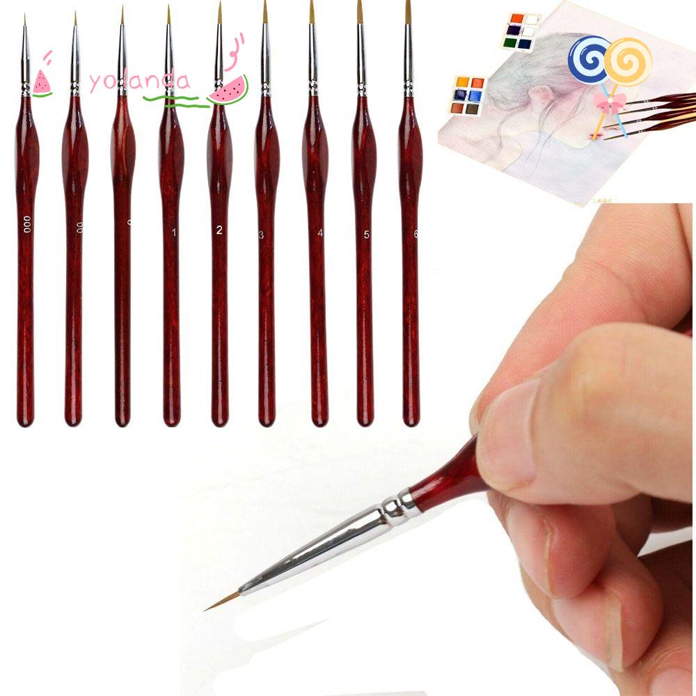 Bộ Dụng Cụ Sơn Dầu Mềm Mại Thoải Mái Chuyên Dụng Bút Vẽ Đường Viền Nghệ Thuật Cho Họa Sĩ