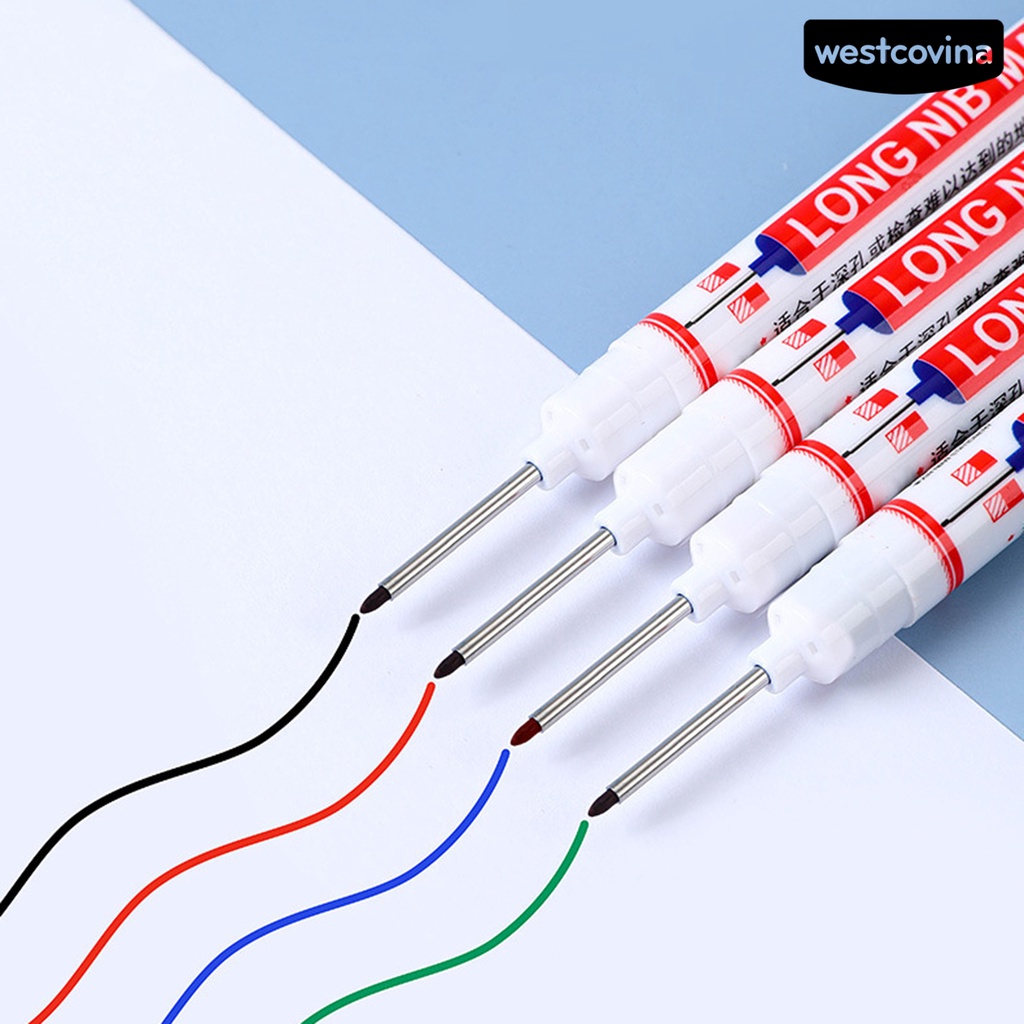 [WSTN]✎Bút Đánh Dấu Mực Đầu Ra Bằng Nhựa Chống Mờ Dầu Tiện Dụng Cho Gia Đình