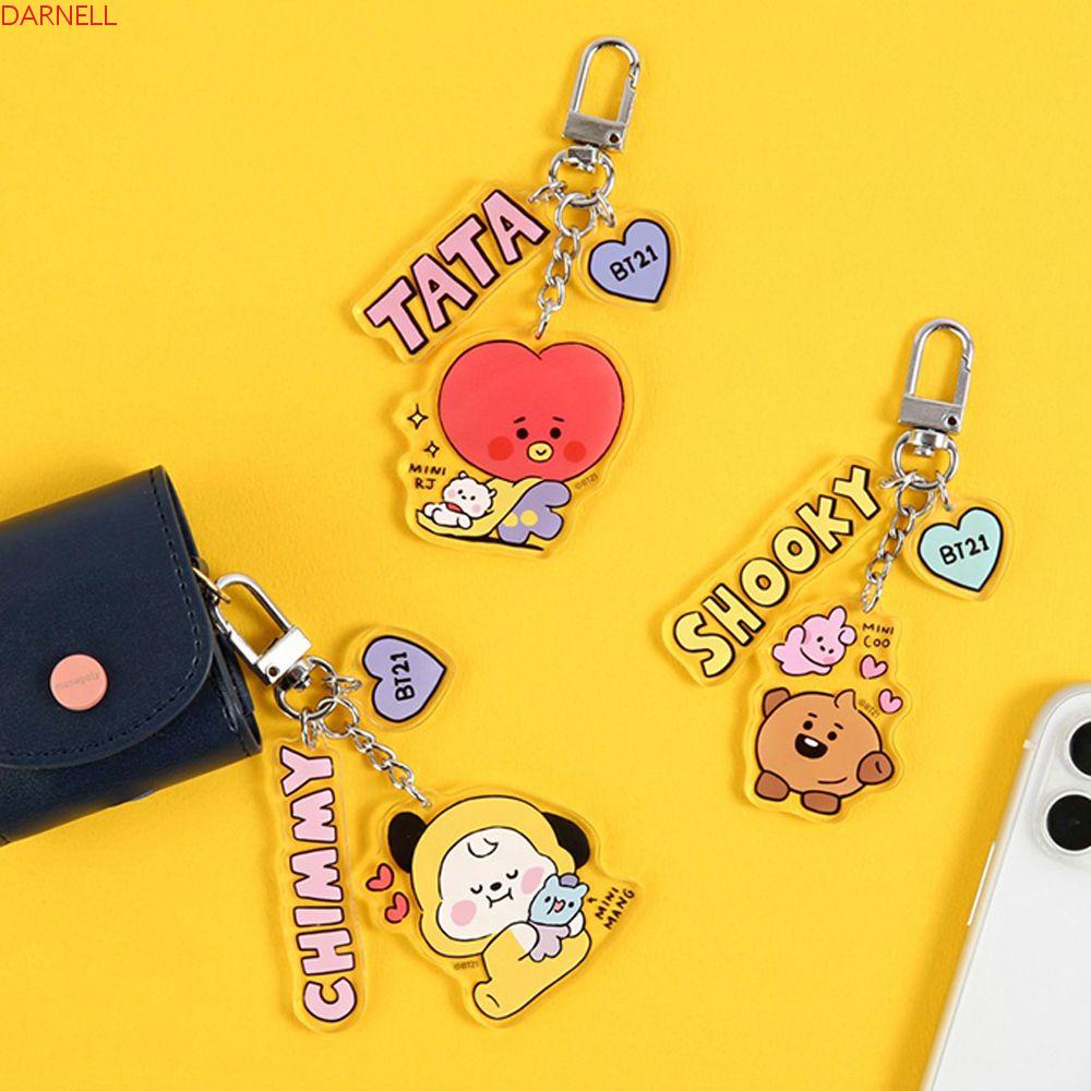 Móc Chìa Khóa Bằng Acrylic Trong Suốt Dễ Thương Cho Bé