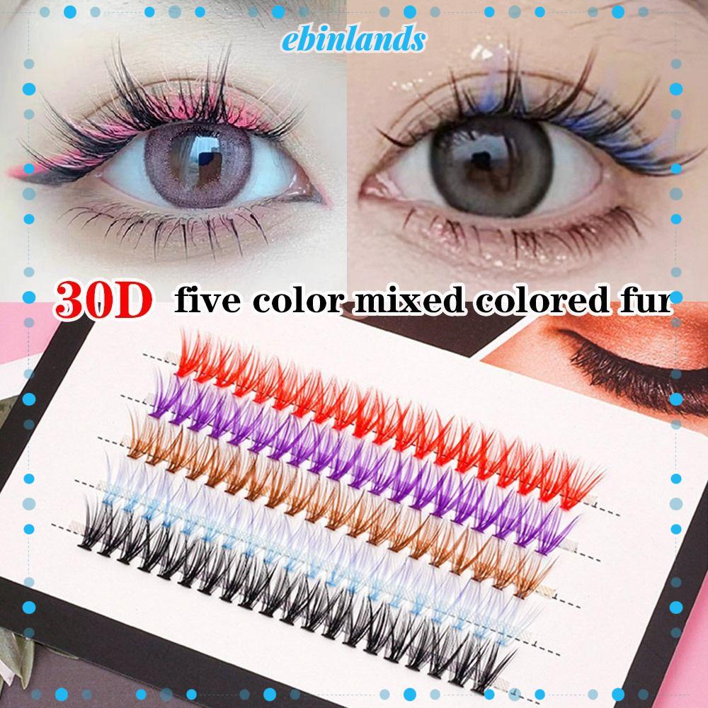 Mascara Chuốt Mi Nhiều Màu Sắc Hóa Trang Tạo Hiệu Ứng Mắt Mèo EBINLANDS