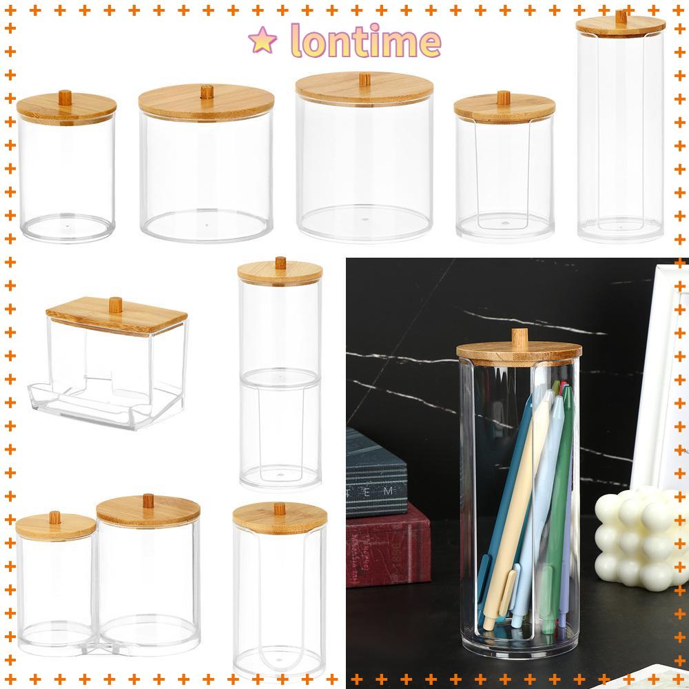 Hộp Đựng Bông Tẩy Trang Chất Liệu Acrylic Trong Suốt