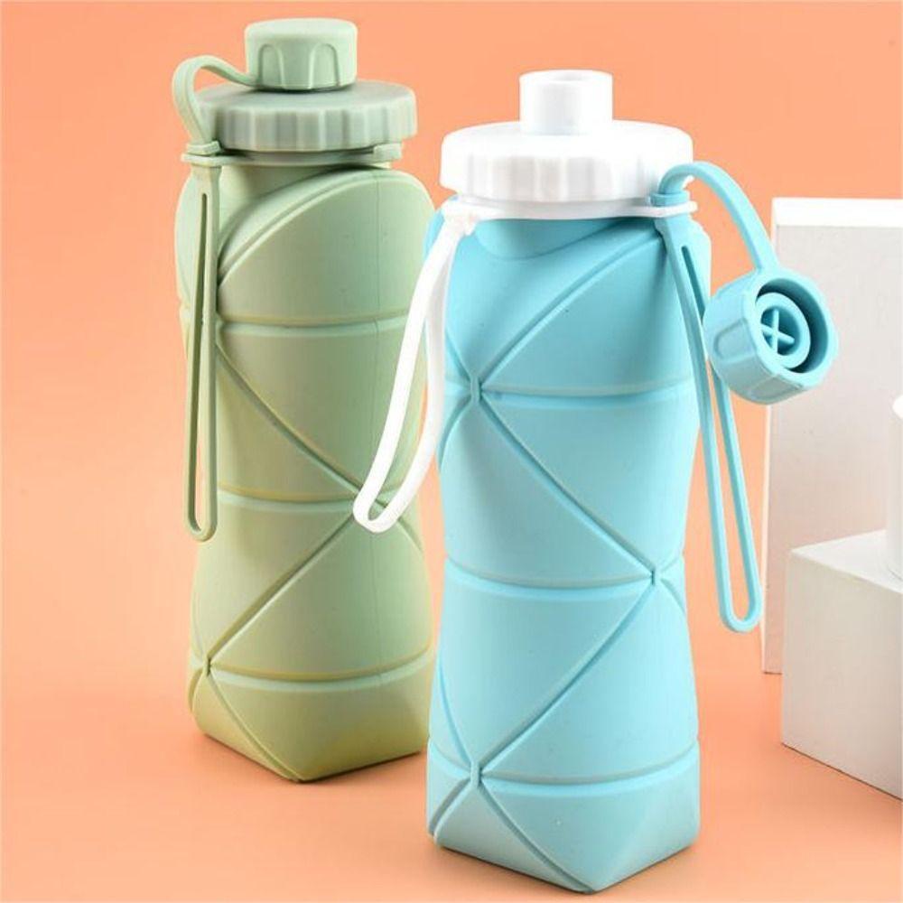 Bình Nước Thể Thao Bằng Silicone Chịu Nhiệt Độ Cao Chống Rò Rỉ