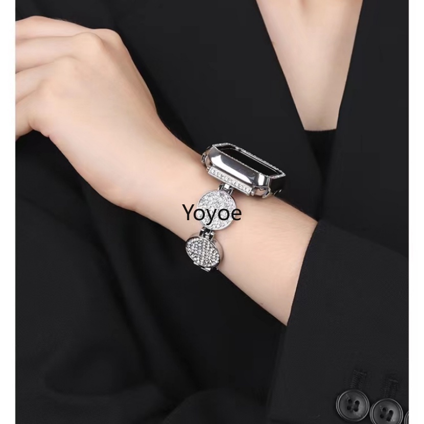 Dây Đeo Đồng Hồ Bằng Kim Loại 49mm 40mm 45mm 44mm 41mm 42mm 38mm Cho iwatch Series 8 / 7 SE 6 / 5 / 4