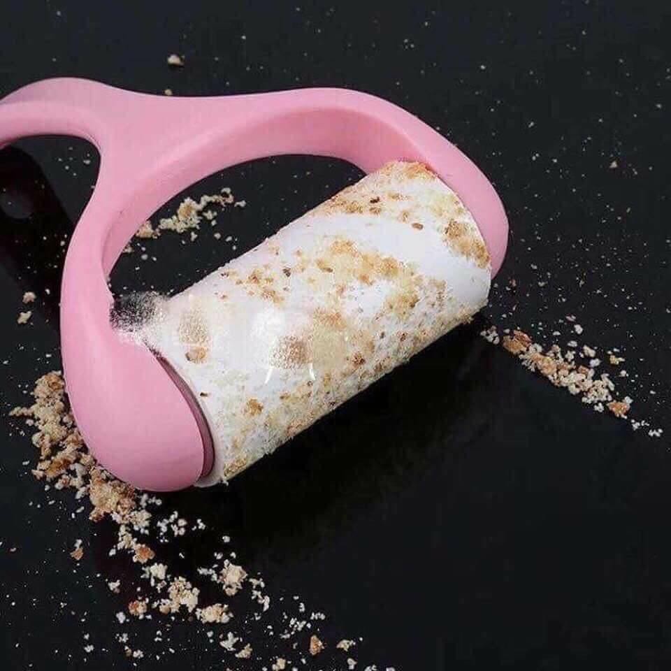 Cây Lăn Bụi Quần Áo Kèm 2 Lõi Thay Thế