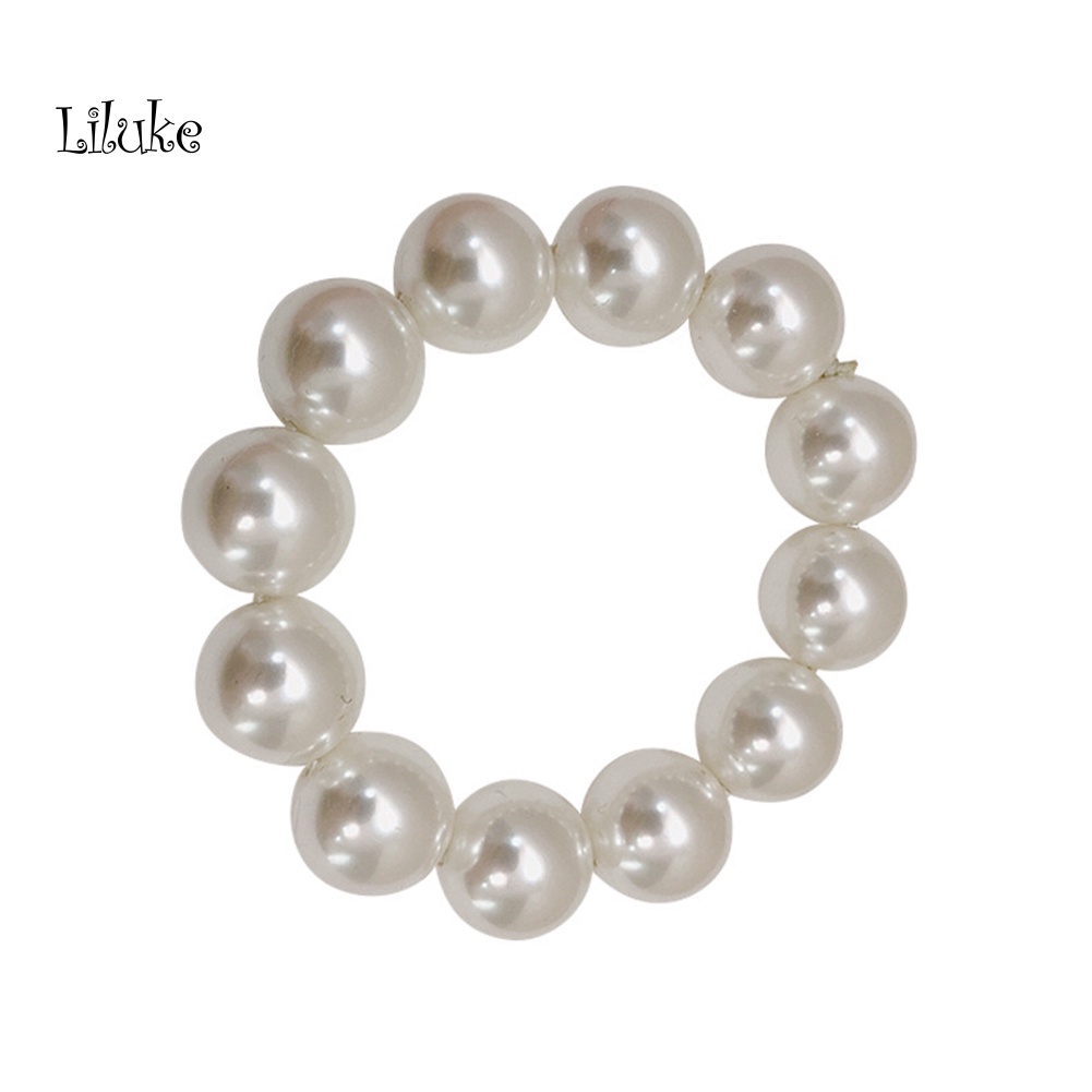 Set 2 Dây Cột Tóc Nữ Đính Ngọc Thời Trang