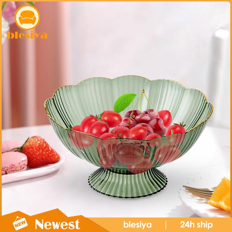 [Blesiya] Rổ Đựng Trái Cây Có Lỗ Thoát Nước Tháo Rời Được Thanh Lịch