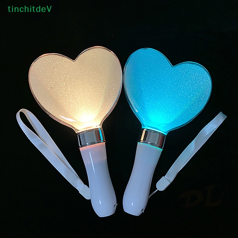 [TinchitdeV] Gậy Phát Sáng Đèn LED 15 Màu Hình Trái Tim Cho Tiệc Tùng [Mới]