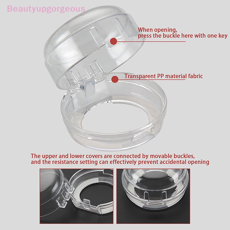 Bộ 2 Nắp Khóa Bếp Ga / Lò Vi Sóng Bảo Vệ An Toàn Cho Bé