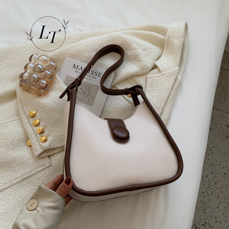 Miss.LT Túi  nữ đeo chéo ulzzang basic trơn 2023 NEW L91T2AN